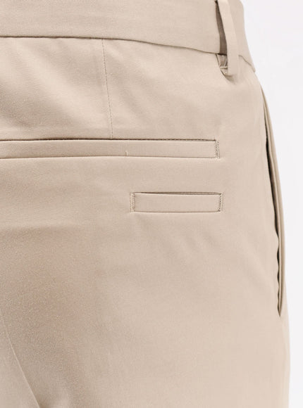 Boss Cotton And Silk Trousers