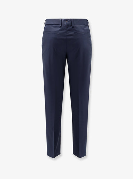 Boss Cotton And Silk Trousers
