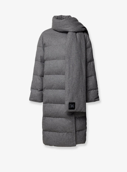Boss Pashiza Reversible Long Down Jacket Light Pastel Grey