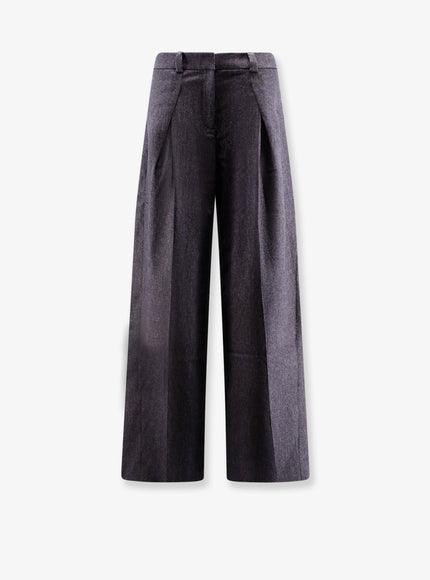 Boss Taflong Trousers With Pinces Dark Blue