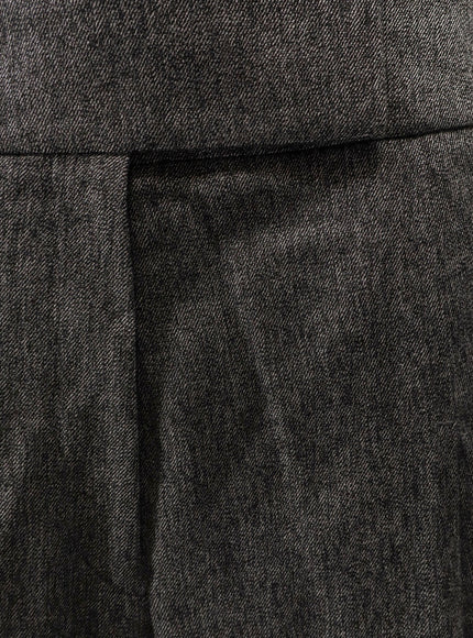 Boss Telda Viscose And Virgin Wool Trousers