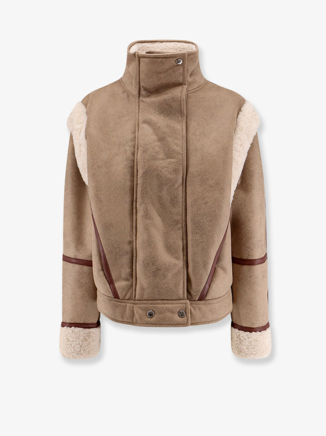 Boss Cheerlea Eco-Shearling Jacket Rust Copper