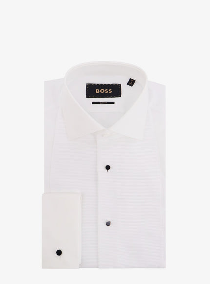 Boss Cotton Shirt White
