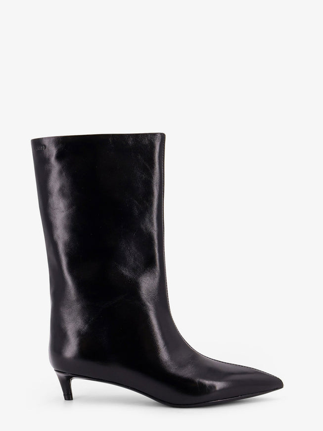 Boss Leather Boots Black