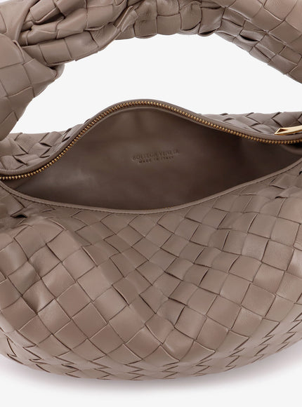 Bottega Veneta Jodie Small Leather Handbag With Intrecciato Motif