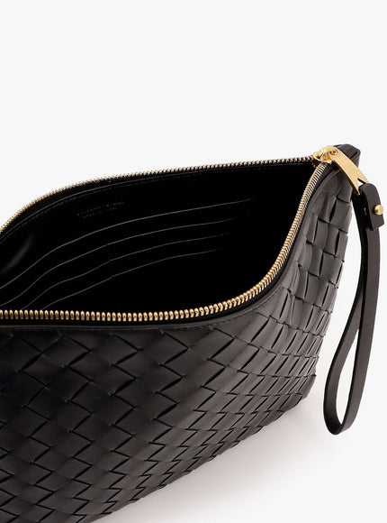 Bottega Veneta Intrecciato Leather Pouch