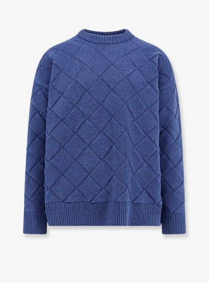 Bottega Veneta Intreccio 3D Wool Sweater Cruise