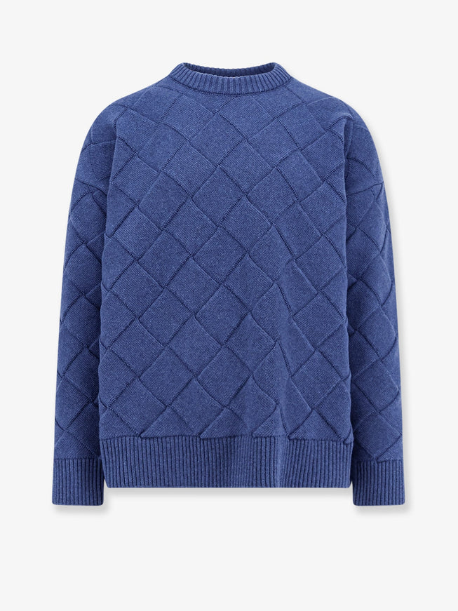 Bottega Veneta Intreccio 3D Wool Sweater Cruise