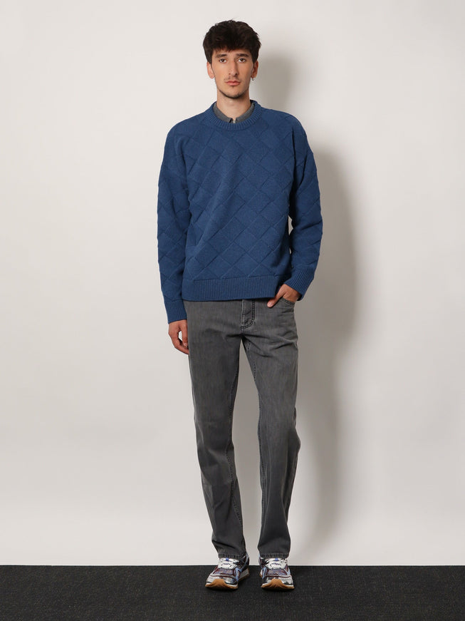 Bottega Veneta Intreccio 3D Wool Sweater