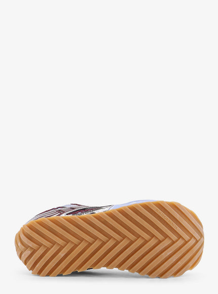 Bottega Veneta Orbit Leather And Mesh Sneakers