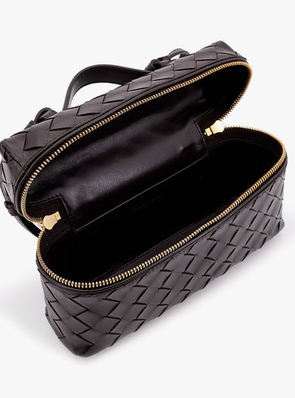 Bottega Veneta Bang Bang Leather Vanity Case With Intrecciato Motif