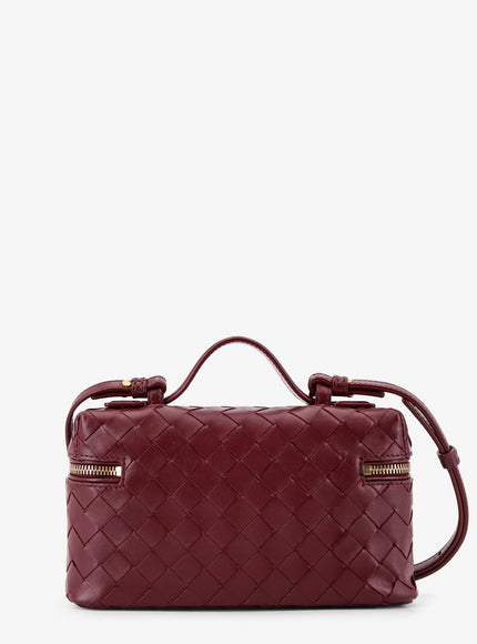 Bottega Veneta Bang Bang Leather Vanity Case With Intrecciato Motif