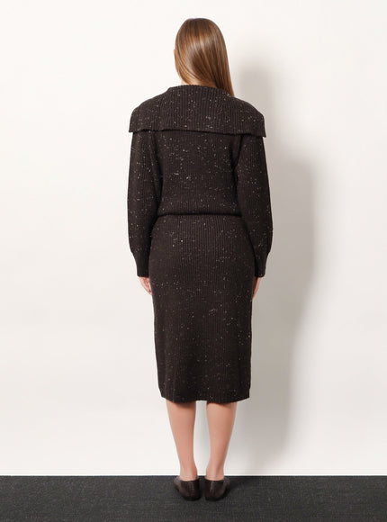 Bottega Veneta Midi Wool Skirt