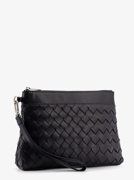 Bottega Veneta Intrecciato Prism Leather Pochette