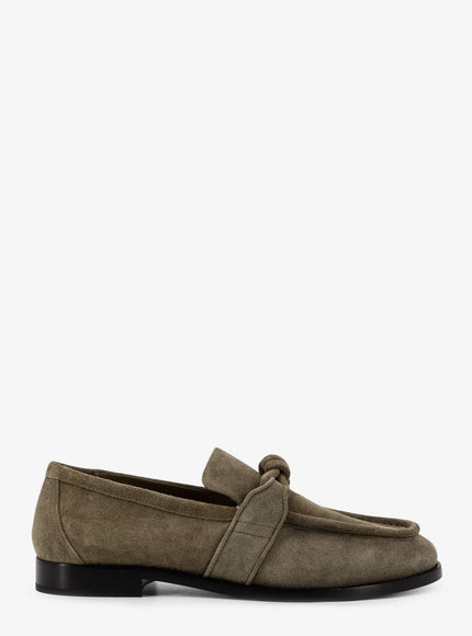 Bottega Veneta Astaire Suede Loafers Cypress