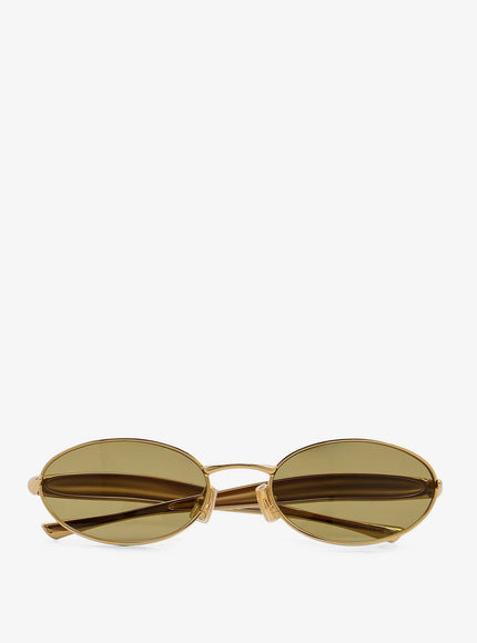 Bottega Veneta Metal Sunglasses Uni Gold Green