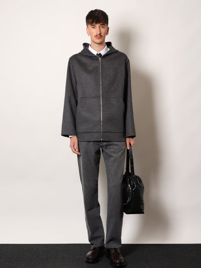 Bottega Veneta Wool Jacket With Hood