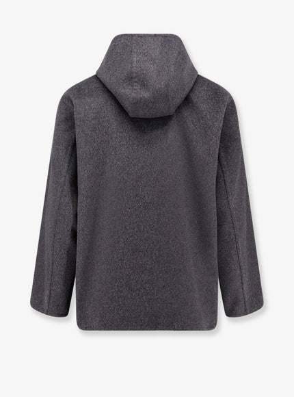 Bottega Veneta Wool Jacket With Hood
