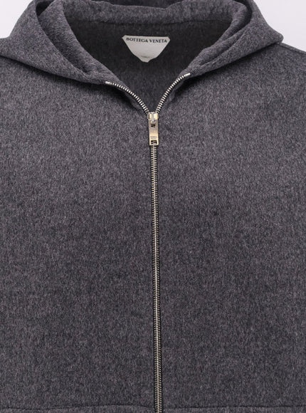 Bottega Veneta Wool Jacket With Hood