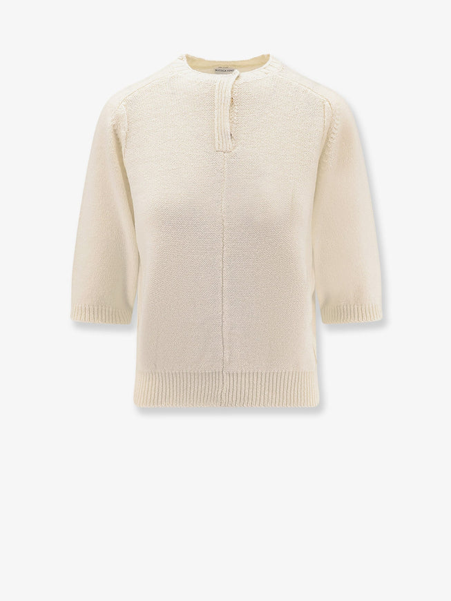 Bottega Veneta Wool Sweater Chalk
