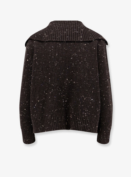Bottega Veneta Ribbed Wool Cardigan