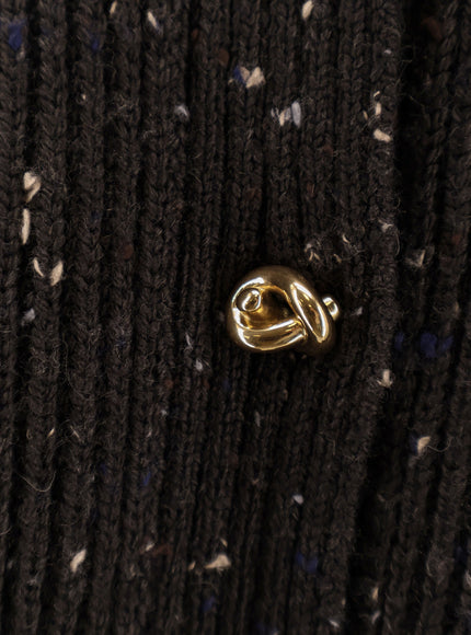 Bottega Veneta Ribbed Wool Cardigan