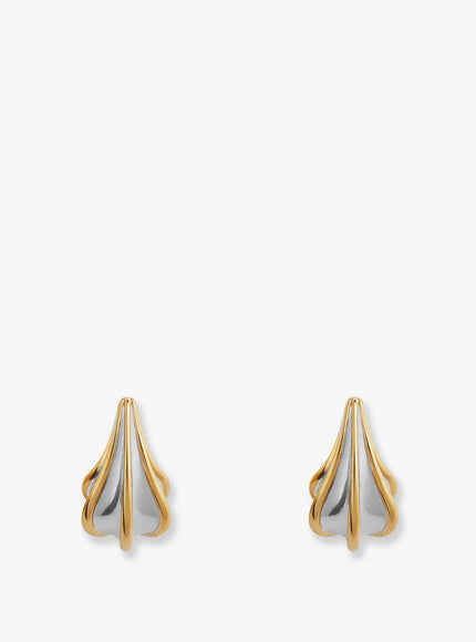 Bottega Veneta Silver Earrings