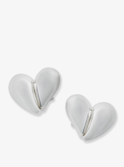 Bottega Veneta Silver Earrings