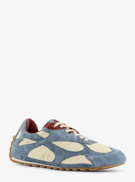 Bottega Veneta Orbit Flash Low-Top Suede And Nylon Sneakers