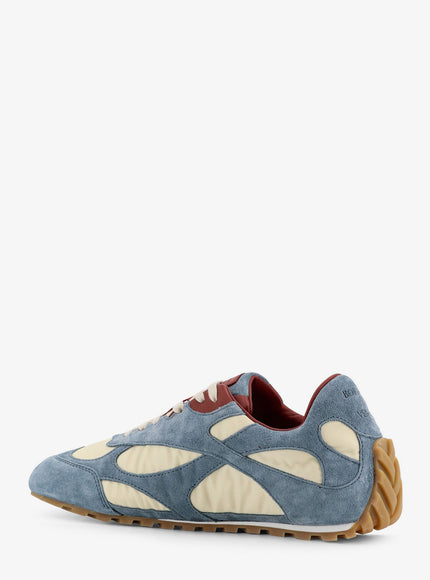 Bottega Veneta Orbit Flash Low-Top Suede And Nylon Sneakers