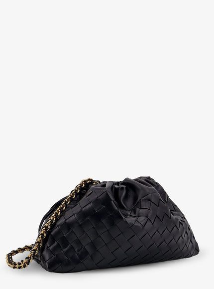 Bottega Veneta Dustbag Leather Pouch With Intrecciato Motif