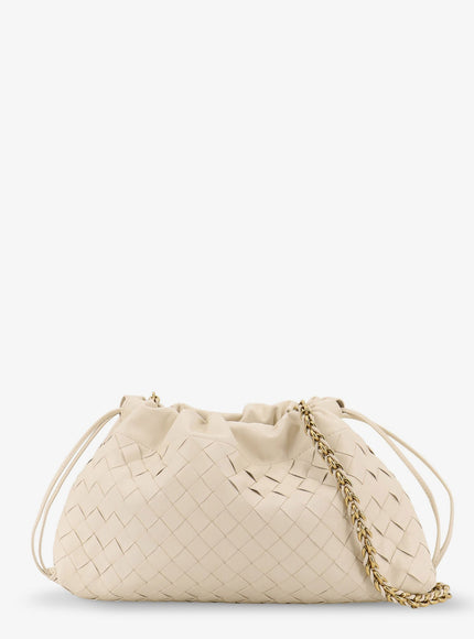 Bottega Veneta Dustbag Leather Pouch With Intrecciato Motif