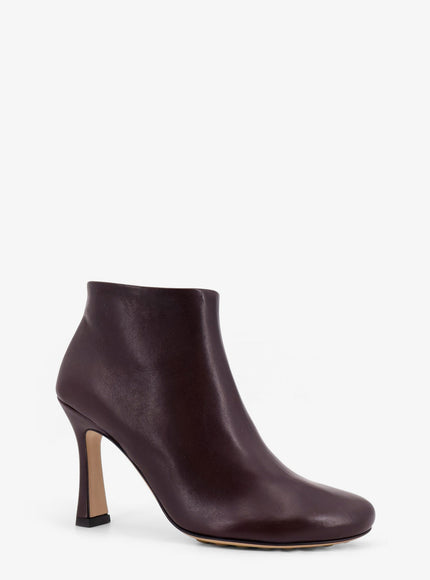 Bottega Veneta Lagoon Leather Ankle Boot