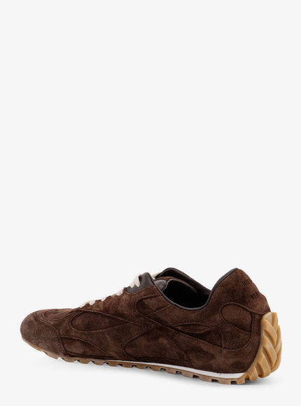 Bottega Veneta Orbit Flash Low-Top Suede Sneakers