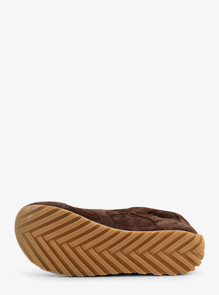 Bottega Veneta Orbit Flash Low-Top Suede Sneakers