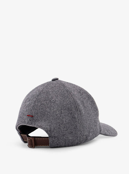 Brunello Cucinelli Virgin Wool Baseball Hat
