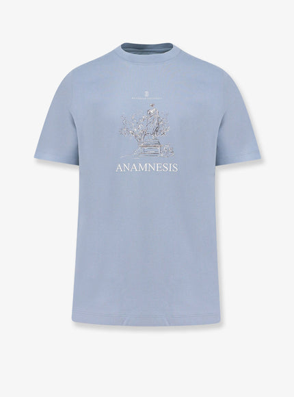 Brunello Cucinelli Cotton T-Shirt M Beige