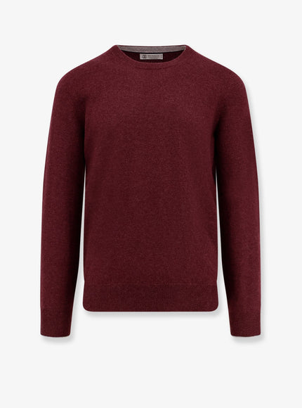 Brunello Cucinelli Cashmere Sweater Dark Purple