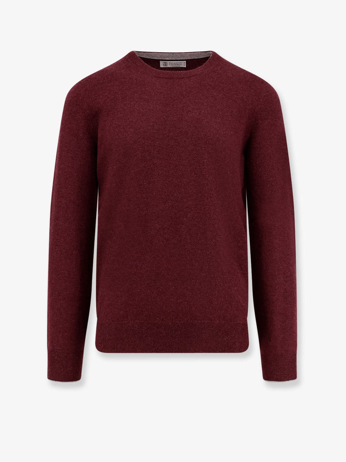 Brunello Cucinelli Cashmere Sweater Dark Purple