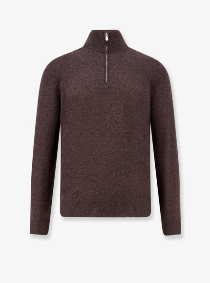 Brunello Cucinelli Cashmere Sweater Moro Grigio Chiaro