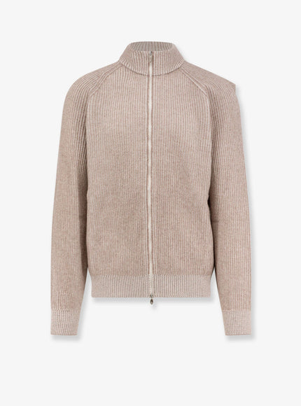 Brunello Cucinelli Cashmere Cardigan Nocciola Panama