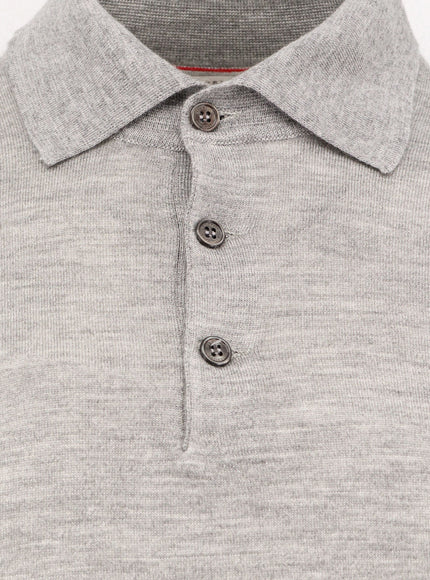 Brunello Cucinelli Cashmere And Silk Polo Shirt