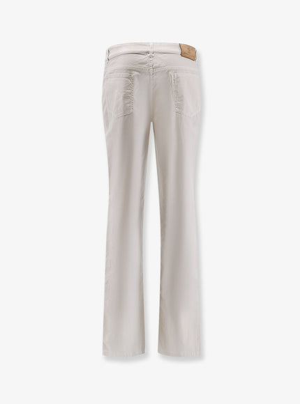 Brunello Cucinelli Stretch Cotton Trousers