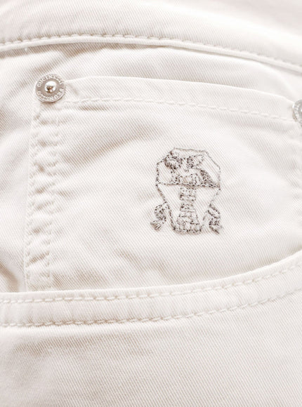 Brunello Cucinelli Stretch Cotton Trousers