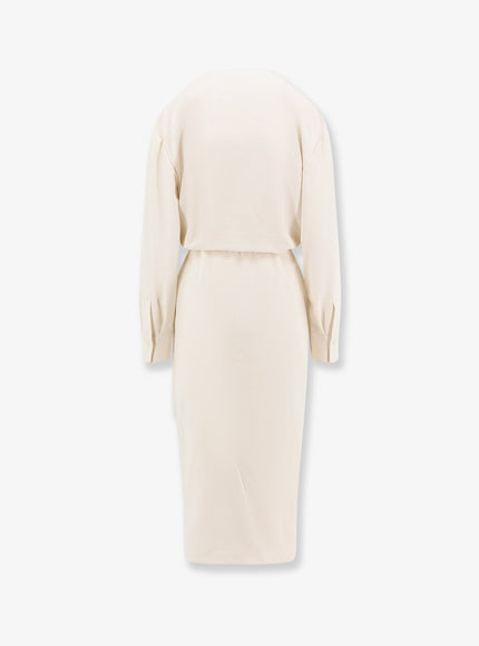 Brunello Cucinelli Silk Blend Long Dress