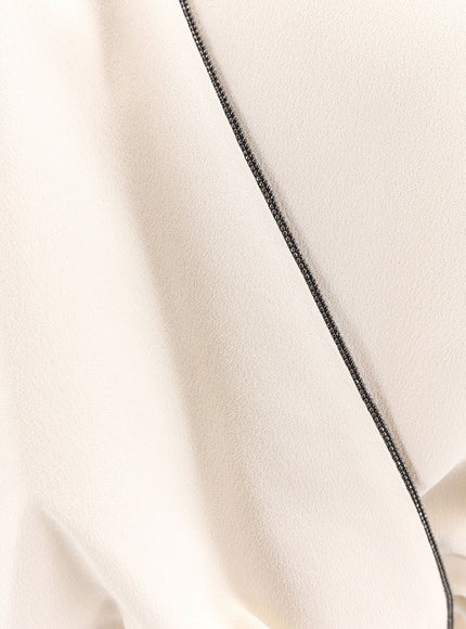 Brunello Cucinelli Silk Blend Long Dress