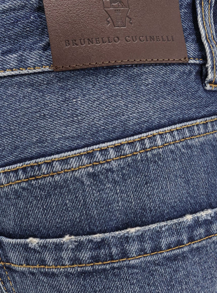 Brunello Cucinelli The Column Full Length Jeans