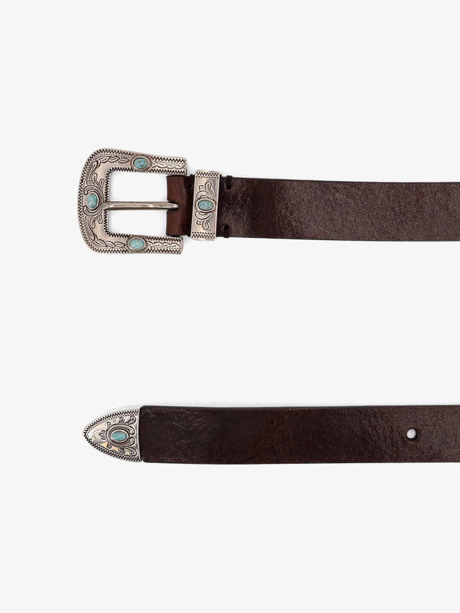 Brunello Cucinelli Leather Pull-Up Belt