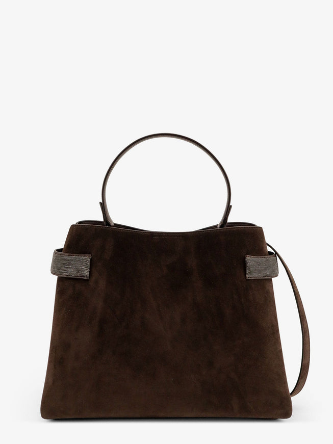 Brunello Cucinelli Suede Shoulder Bag