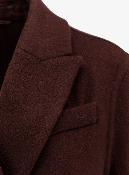 Brunello Cucinelli Double-Breasted Cashmere Coat